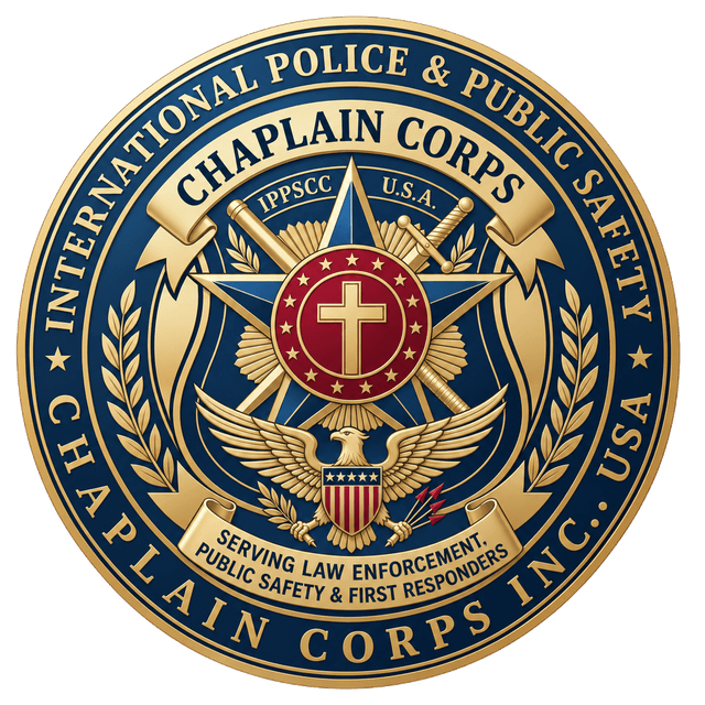 Official seal of the International Police & Public Safety Chaplain Corps, USA